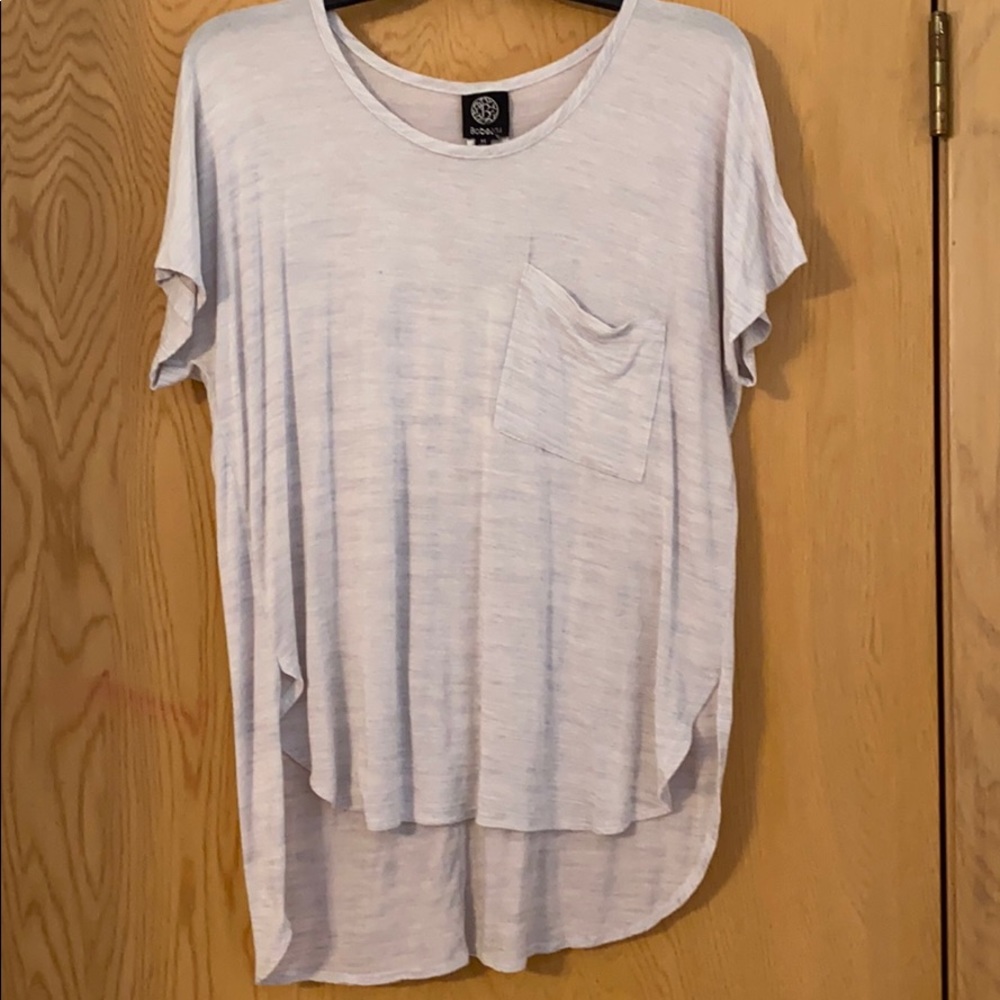 Bobeau shirt with front pocket